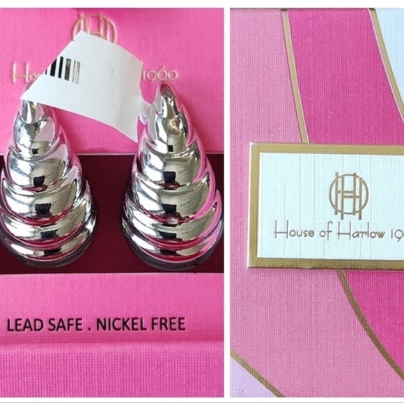 House of Harlow 1960 Jewelry - New House of Harlow Retro Style Earrings